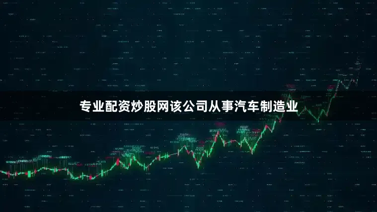 专业配资炒股网该公司从事汽车制造业